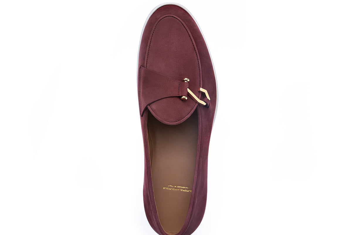 TANGERINE 16 NABUK BURGUNDY AIRWALK