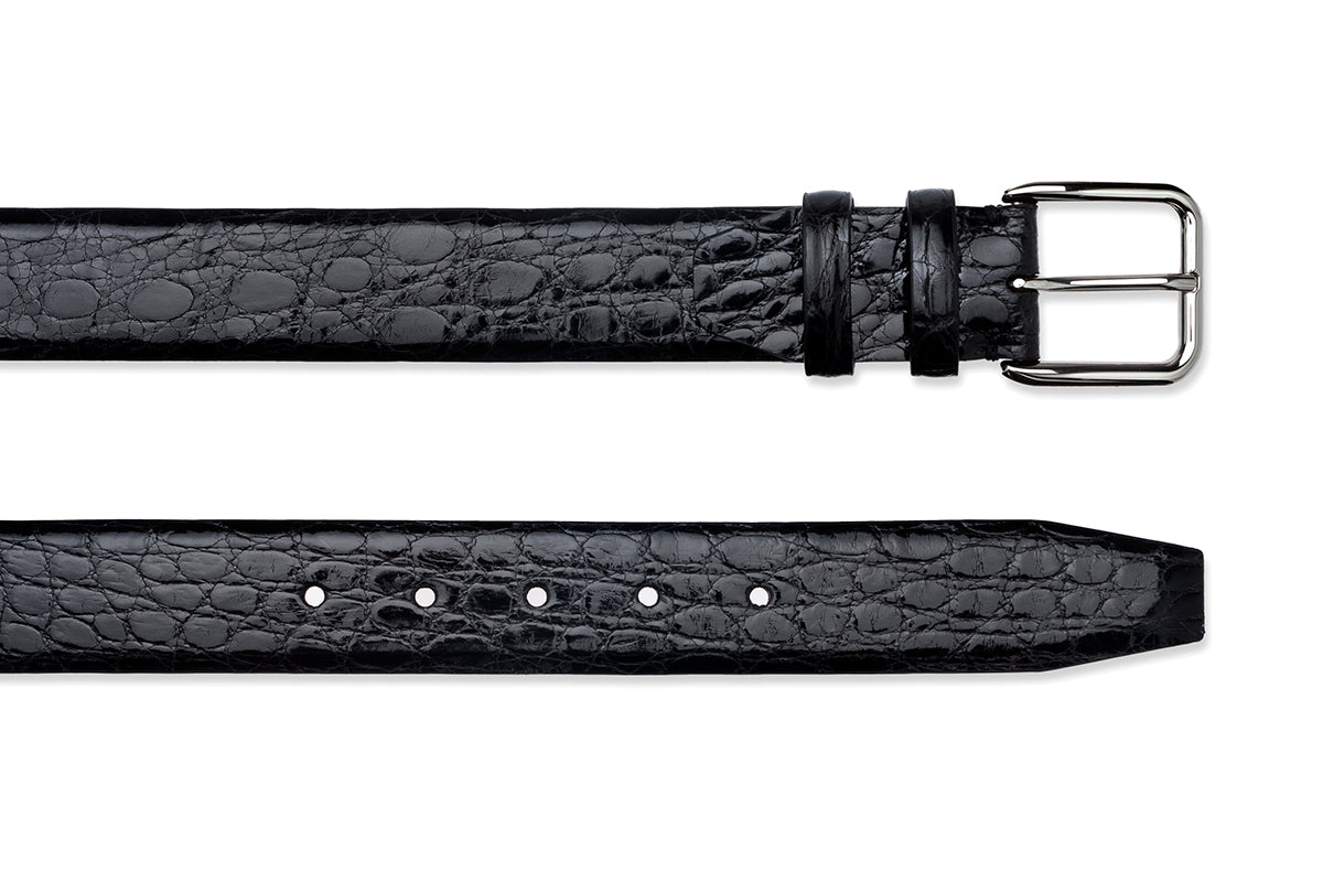 BELMONT CROCODILE BLACK BELT