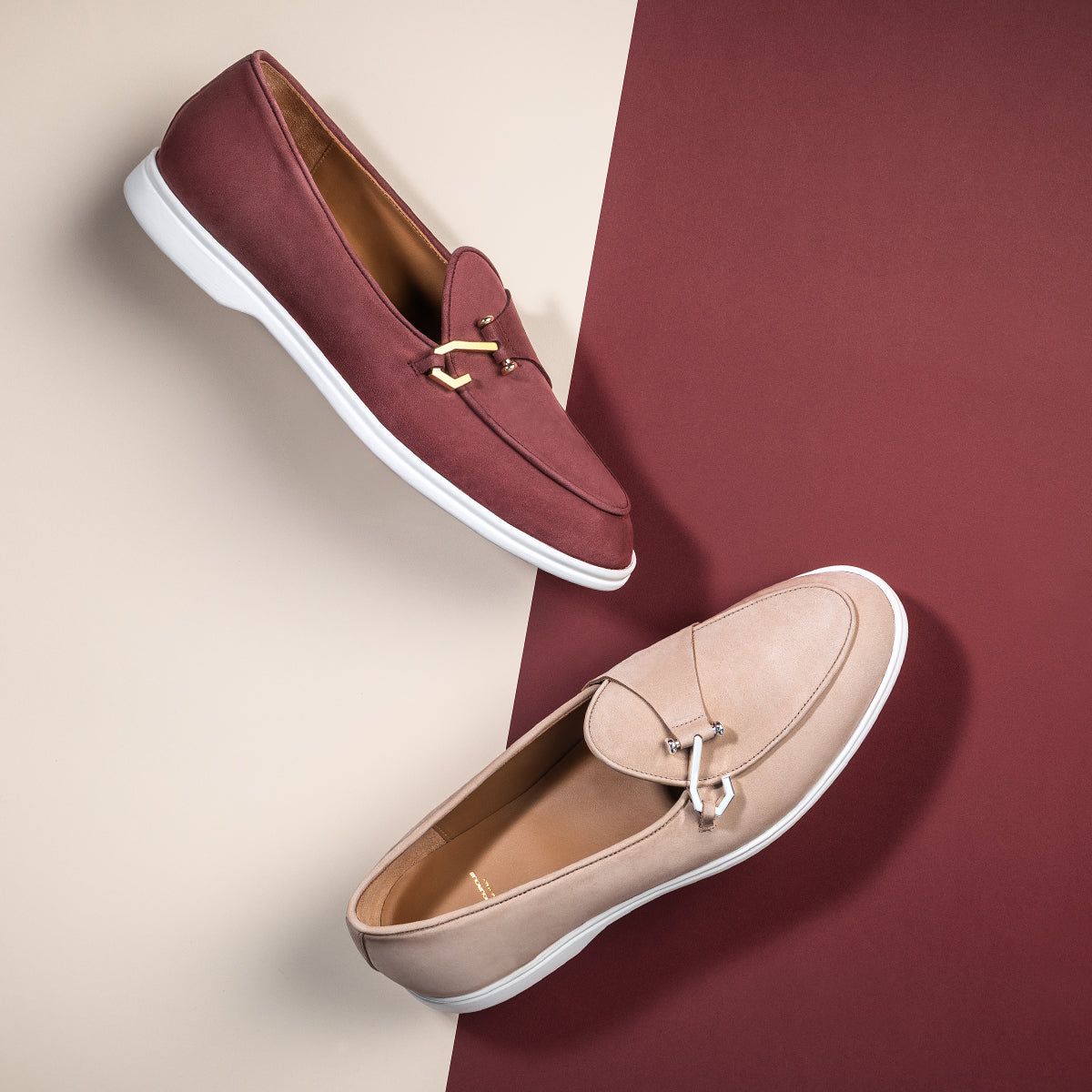 TANGERINE 16 NABUK BURGUNDY AIRWALK