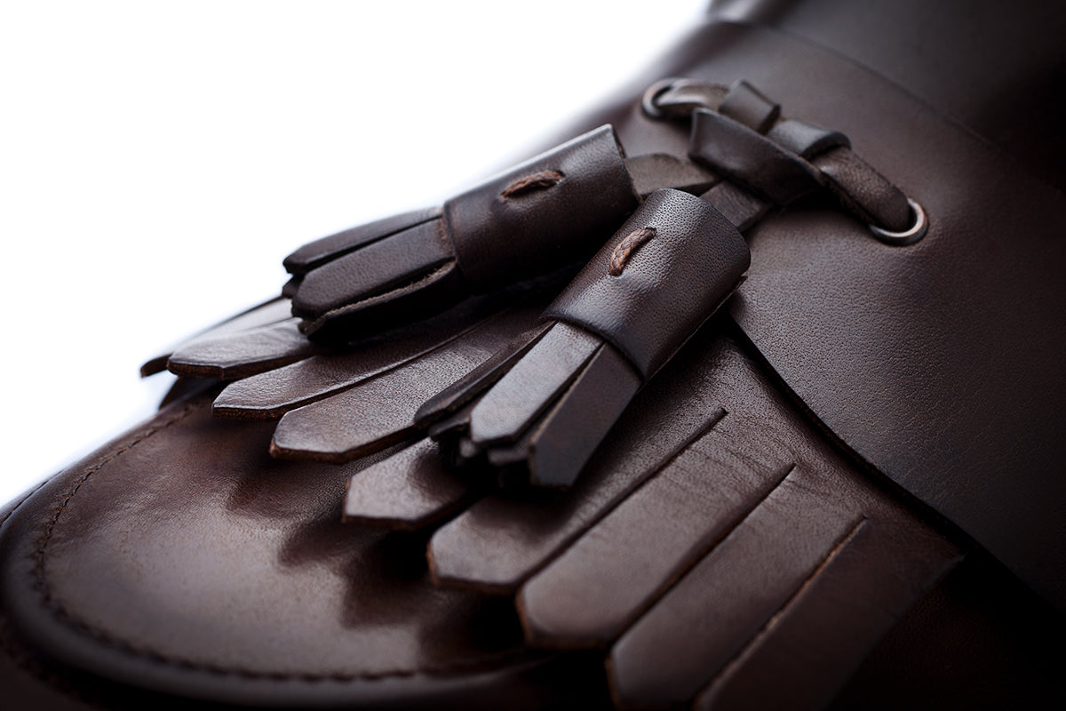 ROMEO NAPPA COCOA LOAFERS