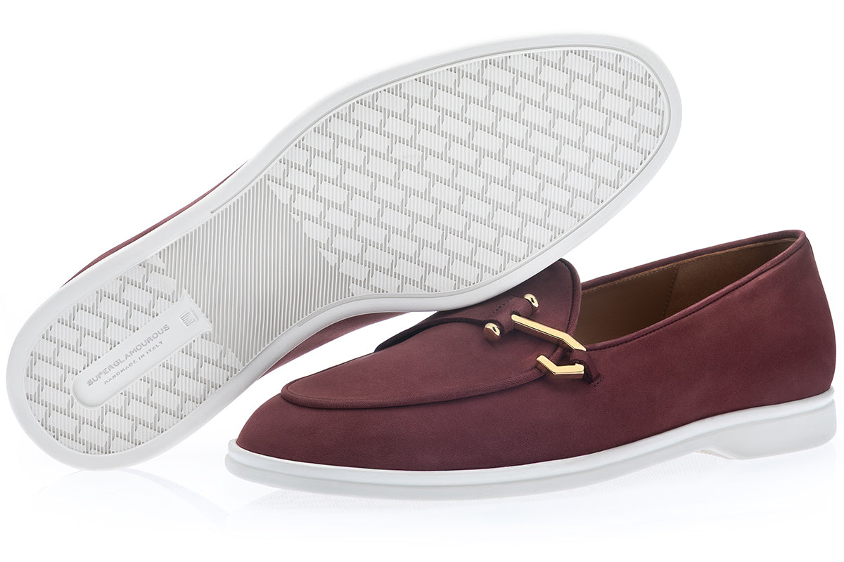 TANGERINE 16 NABUK BURGUNDY AIRWALK