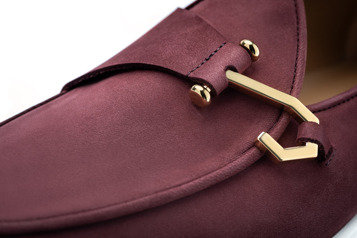 TANGERINE 16 NABUK BURGUNDY AIRWALK