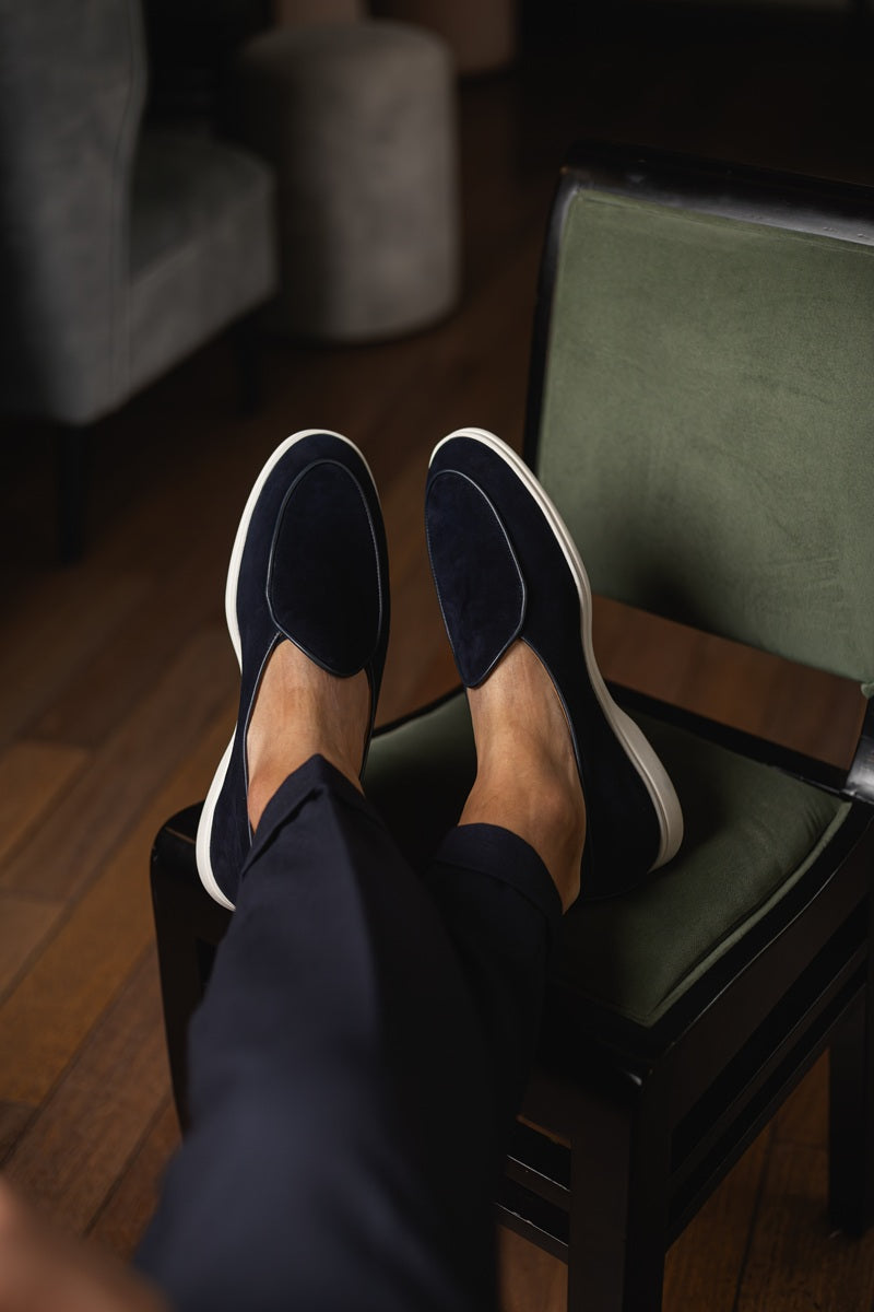 TANGERINE VELUKID NAVY AIRWALK