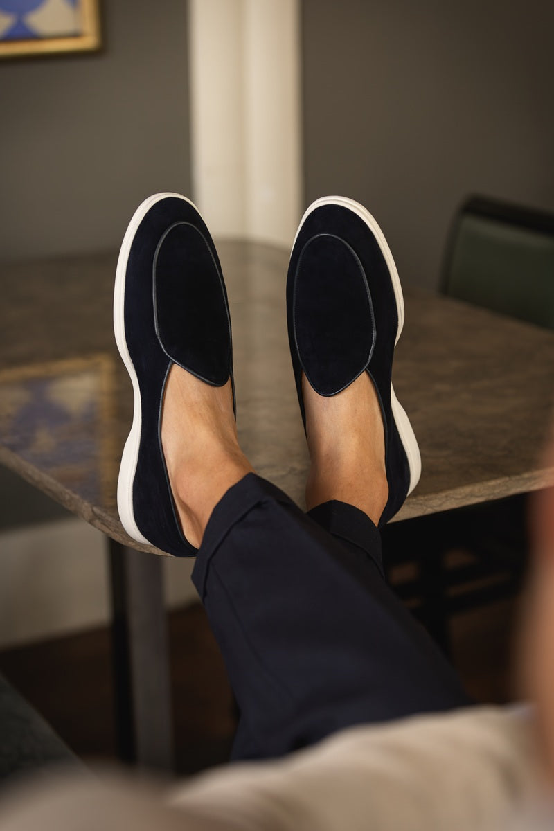 TANGERINE VELUKID NAVY AIRWALK